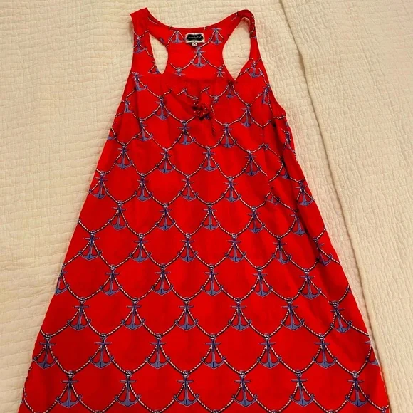 mud pie red dress Mud Pie Walton Plaid Midi Dress Small